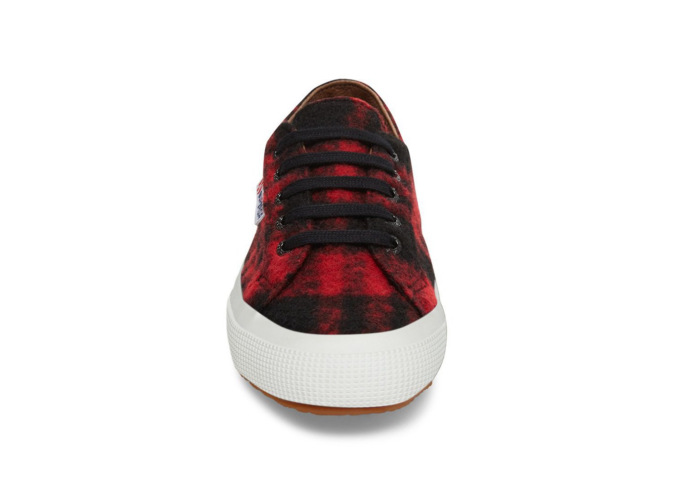 Espadrille Feminino Vermelhas/Pretas - Superga 2750 Shepherdwoolu - CJXYU-5864